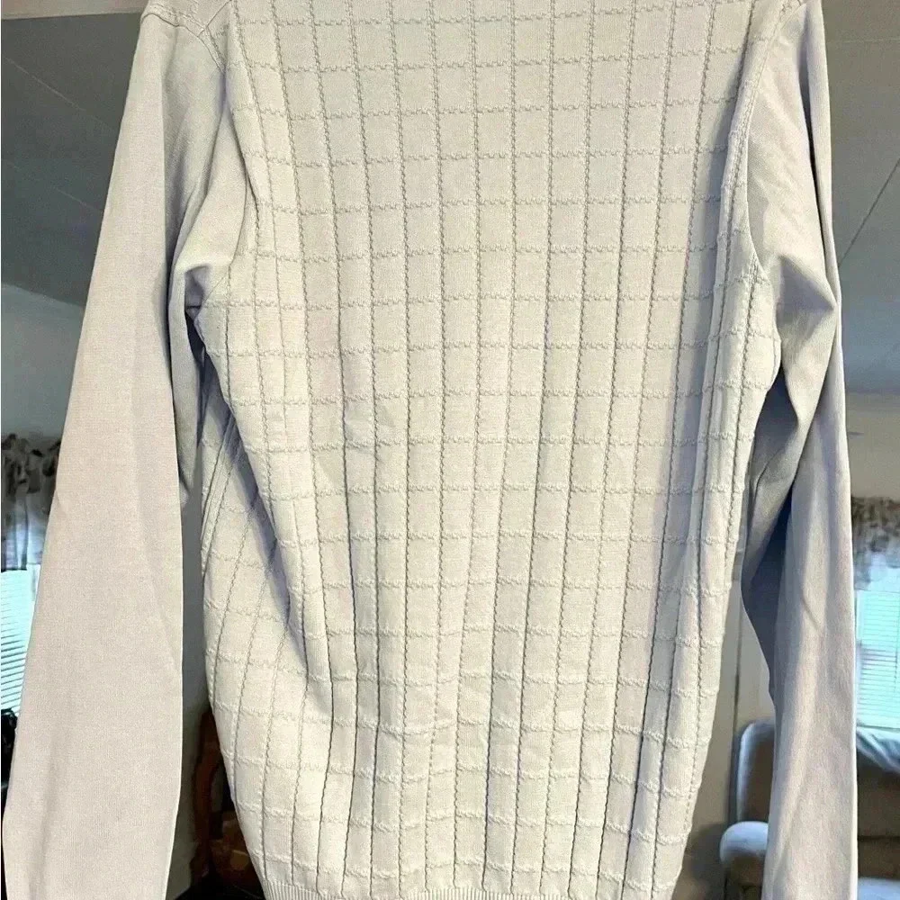 St. Croix Heritage Collection Sky Blue Size Small Sweater - Picture 2 of 4